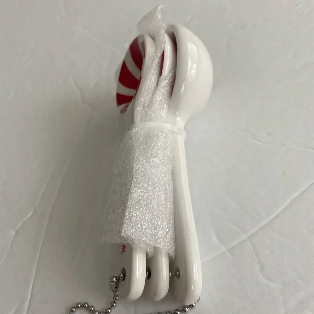 christmas ceramics Red and White Measuring Spoons